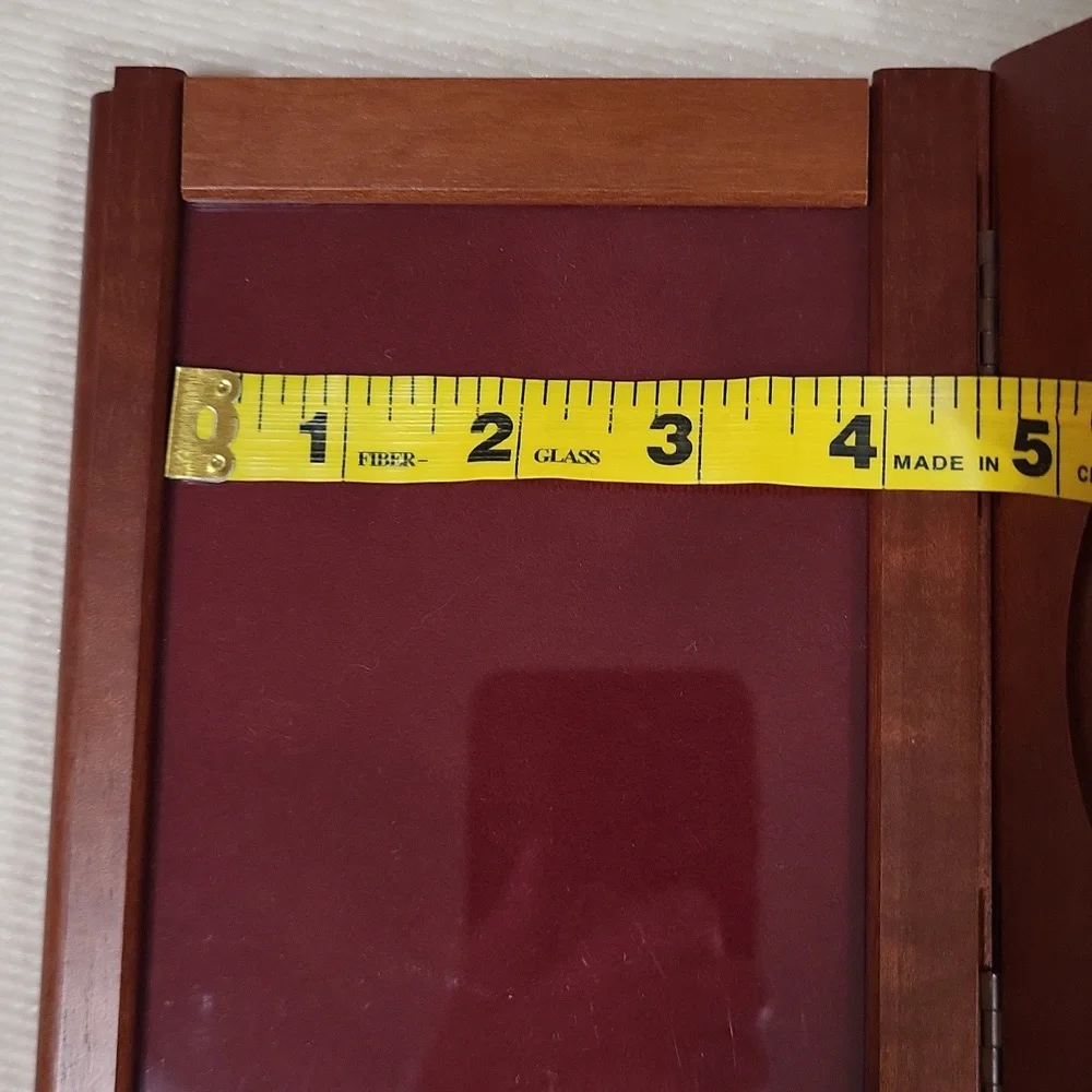 Wooden Clock Photo Frame 